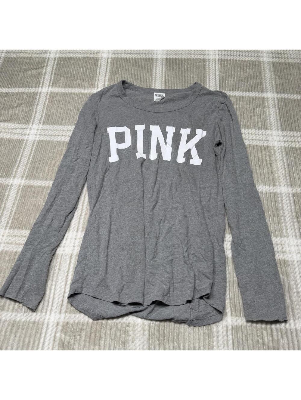 Victoria's Secret Women's Grey Shirt